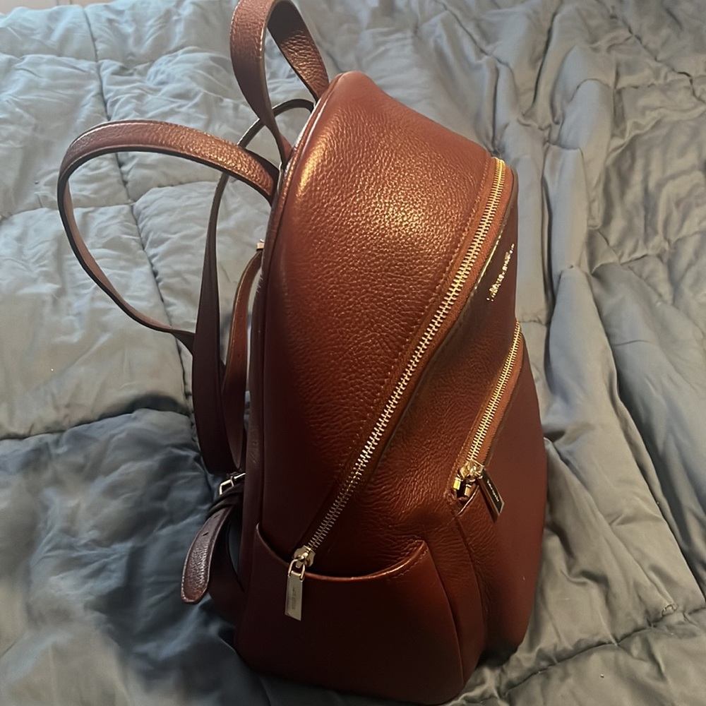 Kate Spade medium dome backpack in cherrywood. Good condition! - Picture 3 of 8